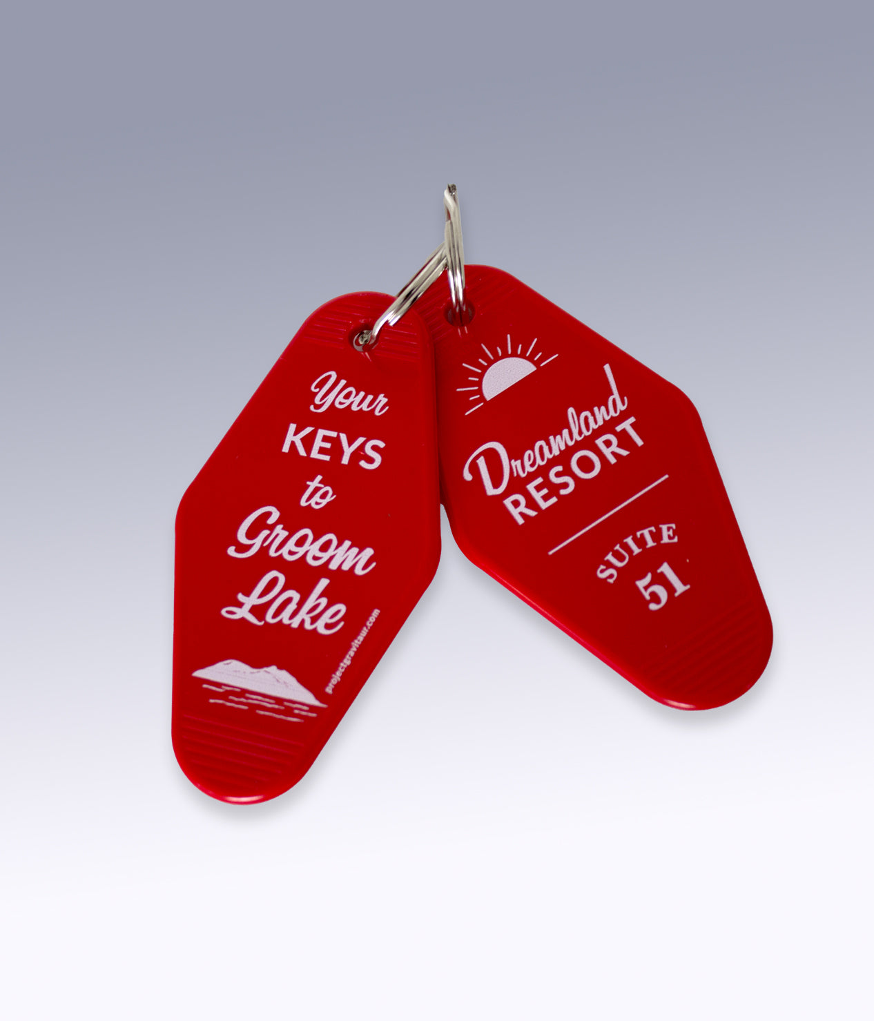 Groom Lake Keychain
