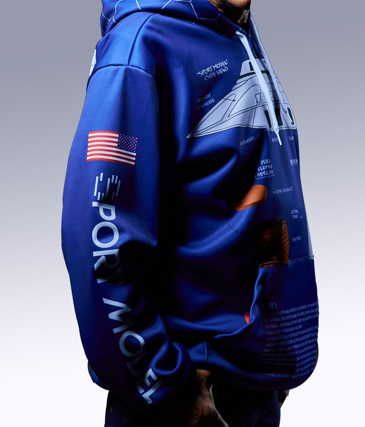 HOODIE: Sport Model Lazar Sketch
