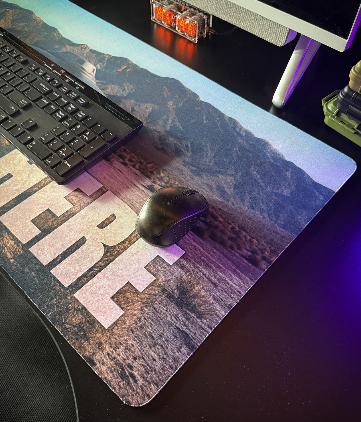 DESKTOP MAT: They're Here