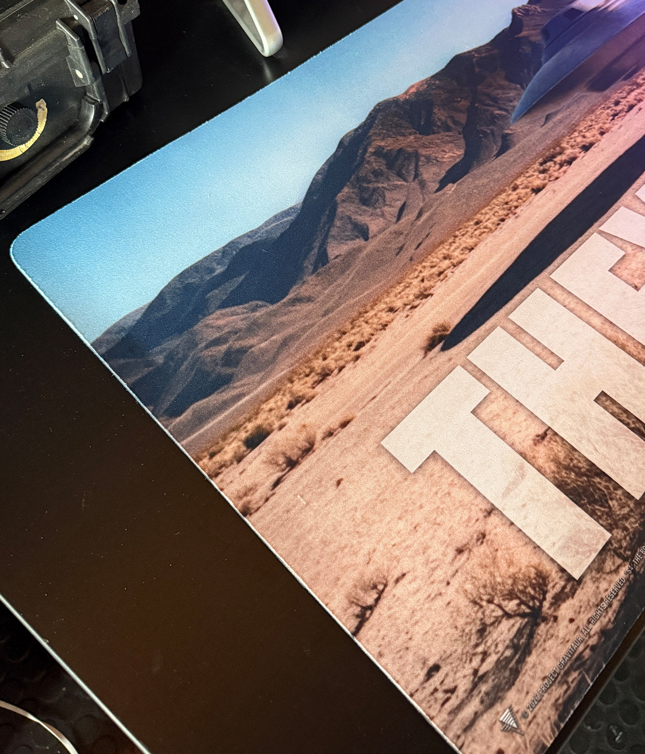 DESKTOP MAT: They're Here