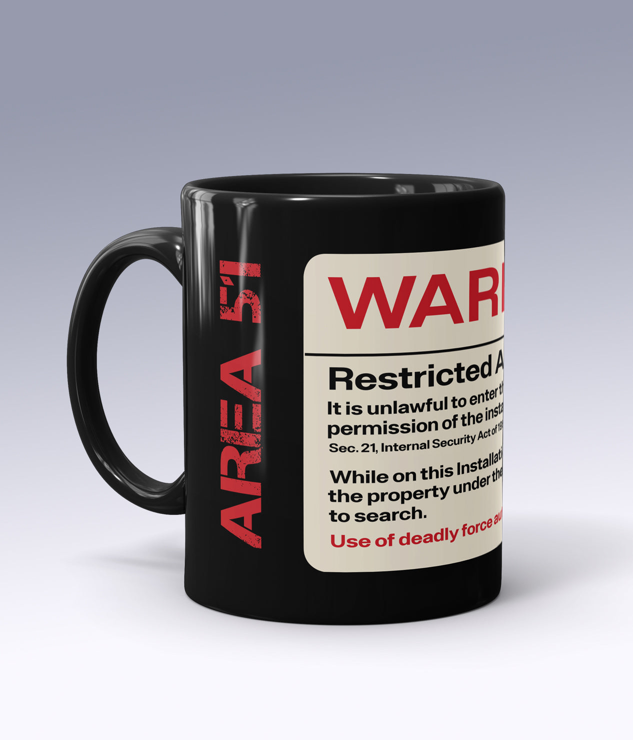 MUG: Area 51