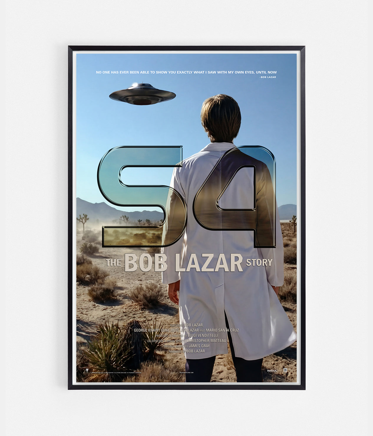 S4: THE BOB LAZAR STORY - OFFICIAL LAUNCH POSTER