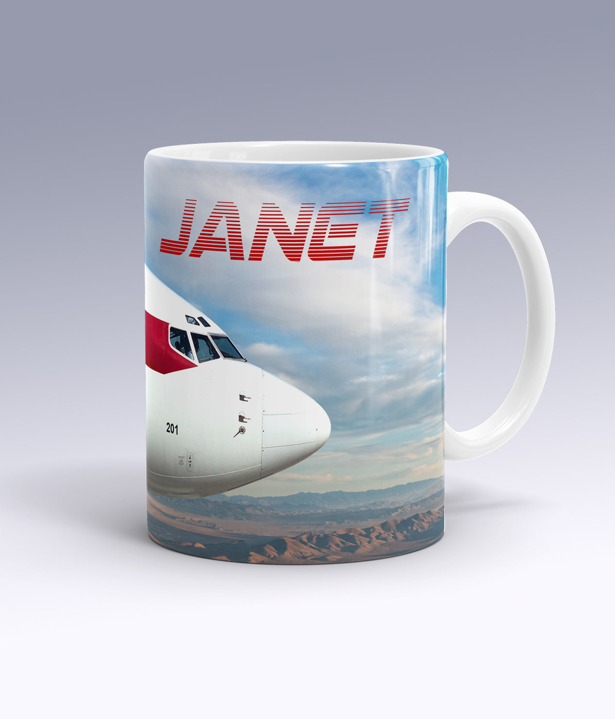 Janet Jets Mug