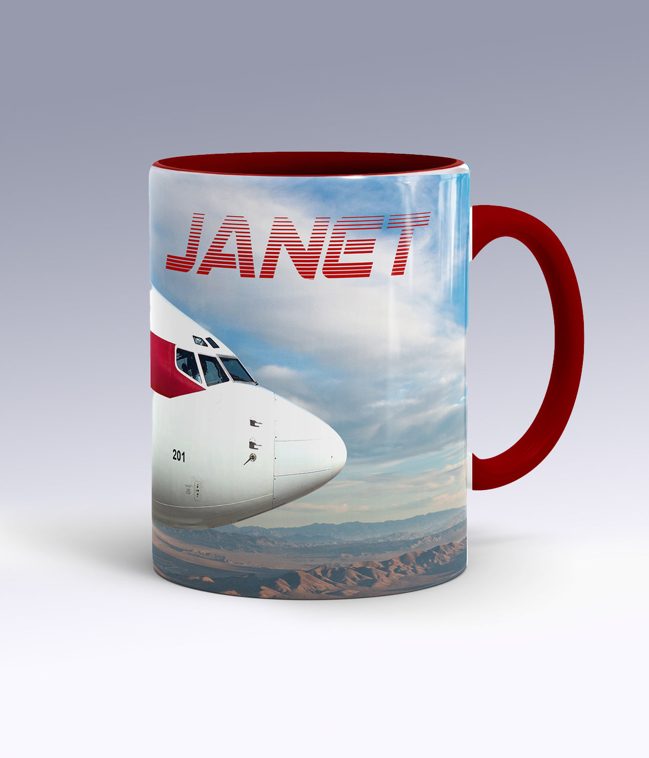 Janet Jets Mug