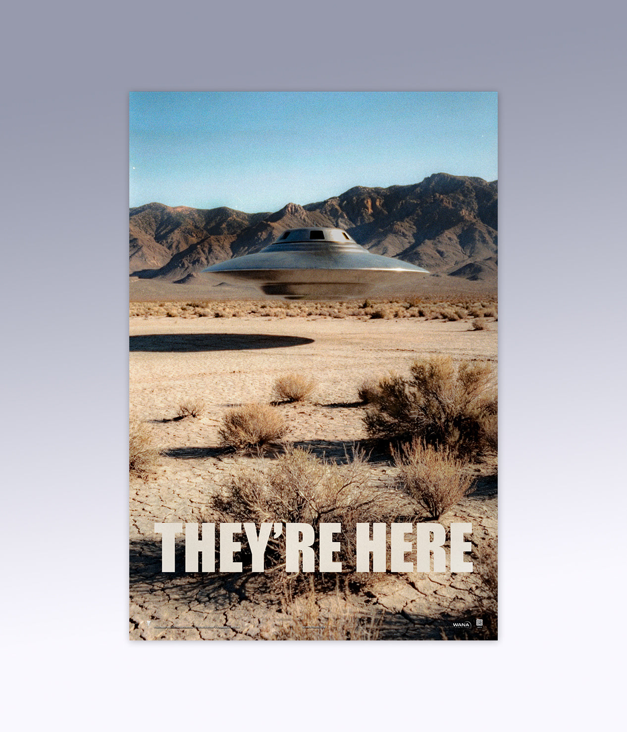 THEY'RE HERE POSTER