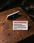 PIN: Area 51 Warning Sign
